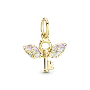 Charm Pandora Harry Potter Llave Alada Dorada Shine Oro Dorado