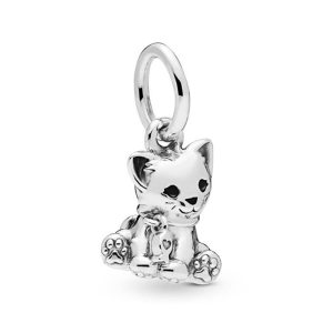 Charm Pandora Gato Gatito Mascota Original Plata S925