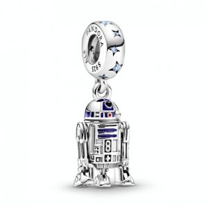 Charm Pandora Star Wars R2-d2 Droide Plata S925 Original