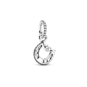 Charm Pandora Herradura Caballo Buena Suerte Plata S925 Original