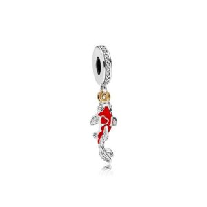 Charm Pandora Pez Koi  Buena Suerte Fortuna Plata S925 Original