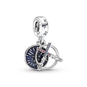 Charm Pandora Star Wars Sable De Luz Doble Plata S925 Original