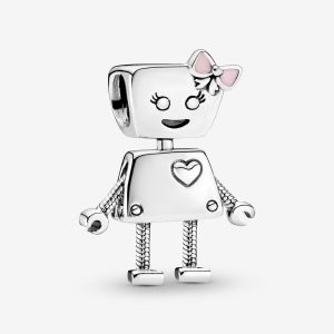 Charm Pandora Robot Bella Plata S925 Original