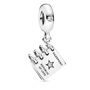 Charm Pandora Pasaporte Viajes Aventura Viajar Plata S925 Original