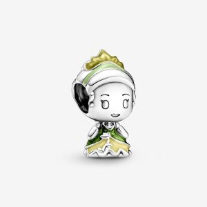 Charm Pandora Princesa Tiana Y El Sapo de Disney Original