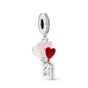 Charm Pandora Feliz Cumpleaños Globos Happy Birthday Plata S925 Original