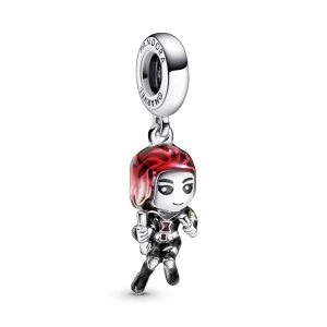 Charm Pandora Viuda Negra Marvel The Avengers Plata S925 Original