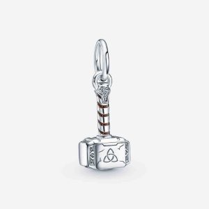Charm Pandora Martillo De Thor Marvel The Avengers Plata S925
