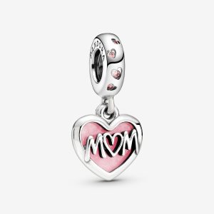 Charm Pandora Corazón Mamá Mom Madre Original