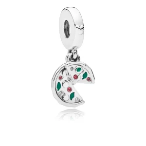 Charm Pandora Pasión Por La Pizza Colgante Plata S925 Original