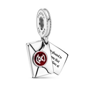 Charm Pandora Harry Potter Carta De Admisión De Hogwarts Plata S925 Original
