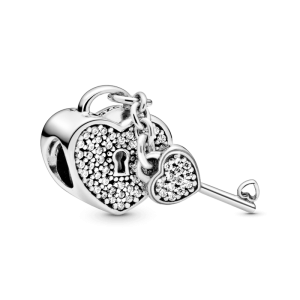 Charm Pandora Candado Llave De Tu Corazón Amor Original