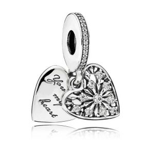 Charm Pandora Corazón De Invierno Copo De Nieve Plata S925 Original