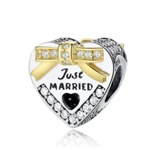 Charm Pandora Recién Casados Boda Esposos Plata S925 Original