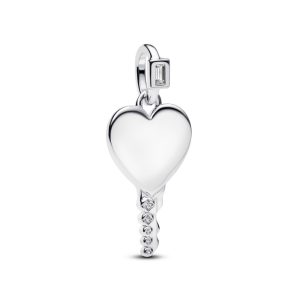 Charm Pandora Llaves De Amor Corazón Keys Of Love Original Plata S925 Original
