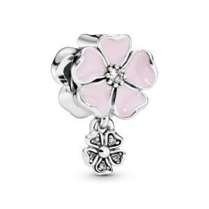 Charm Pandora Flor De Cerezo Rosa Colgante Plata S925 Original