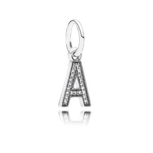 Charm Pandora Letra A Alfabeto Plata S925 Original