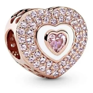 Charm Pandora Rose Corazón Amor Love Oro Rosa