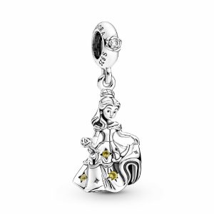 Charm Pandora Princesa La Bella Y La Bestia Disney Plata S925 Original