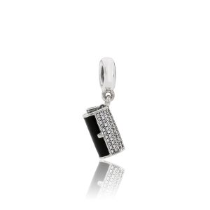 Charm Pandora Bolso De Mano Dama Glamour Plata S925 Original