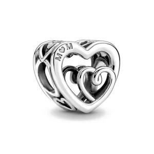 Charm Pandora Mamá Madre Te Amo Para Siempre Corazón Plata S925 Original