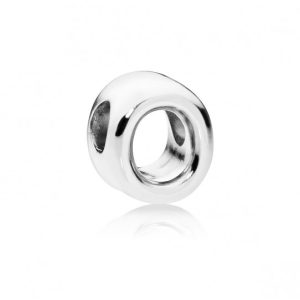 Charm Pandora Letra O Alfabeto Fabricado En Plata S925 Original