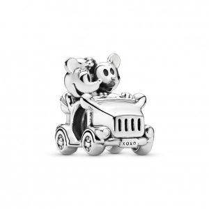 Charm Pandora Carro Minnie Mickey Mouse Disney Plata S925 Original