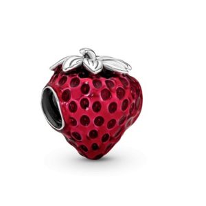Charm Pandora Fresa Fruta Plata S925 Original