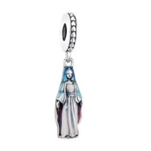 Charm Pandora Virgen María Fe Religioso Original