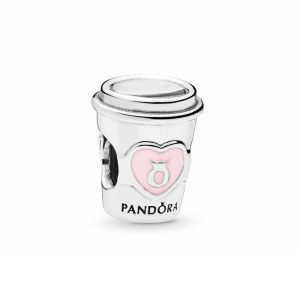 Charm Pandora Taza De Café Cafetero Plata S925 Original