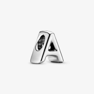 Charm Pandora Letra A Alfabeto Plata S925 Original