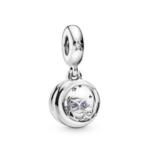 Charm Pandora Siempre A Tu Lado Búhos Familia Plata S925 Original