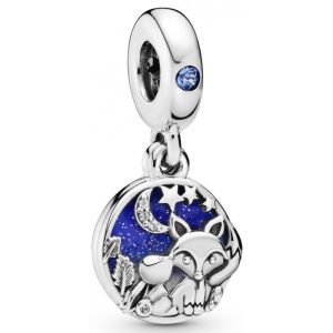 Charm Pandora Zorro Y Conejo Amigos Plata S925 Original