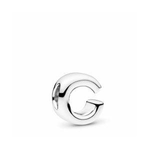 Charm Pandora Letra C Alfabeto Plata S925 Original