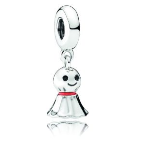 Charm Pandora Muñeca Japonesa Teru Bouzu Japón Plata S925 Original
