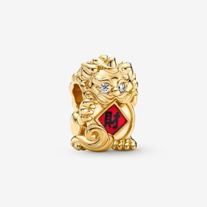 Charm Pandora Shine Pixiu De La Suerte Fortuna Oro Dorado