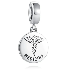 Charm Pandora Medicina Medico Medica Fabricado En Plata S925 Original