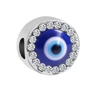 Charm Pandora Ojo Turco En Plata S925 Original