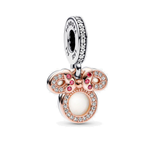 Charm Pandora Rose Mamá Minnie Mouse Disney Oro Rosa Madre