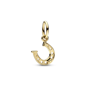 Charm Pandora Shine  Herradura De La Suerte Caballo Dorado Oro