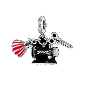 Charm Pandora Sastre Costura Diseñadora De Modas Plata S925 Original
