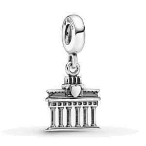 Charm Pandora Puerta De Brandenburgo Berlin Alemania Plata S925 Original