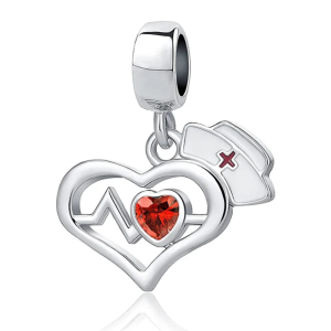Charm Pandora Gorro De Enfermeria Enfermera En Plata S925 Original