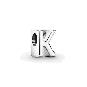 Charm Pandora Letra K Alfabeto Plata S925 Original