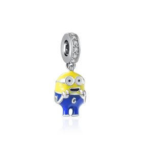 Charm Pandora Minion Mi Villano Favorito Fabricado En Plata S925