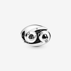 Charm Pandora Cancer Signo Del Zodiaco En Plata S925 Original