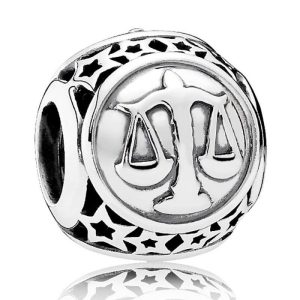 Charm Pandora Libra Signo Del Zodiaco En Plata S925 Original