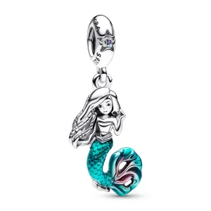 Charm Pandora Sirenita Ariel Princesa De Disney Plata S925 Original