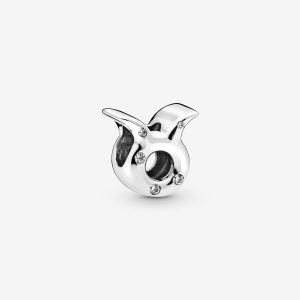 Charm Pandora Tauro Signo Del Zodiaco En Plata S925 Original