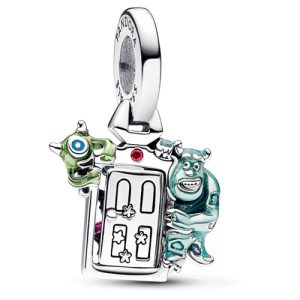 Charm Pandora Puerta De Monster Inc Sullivan Wazowski Plata S925 Original